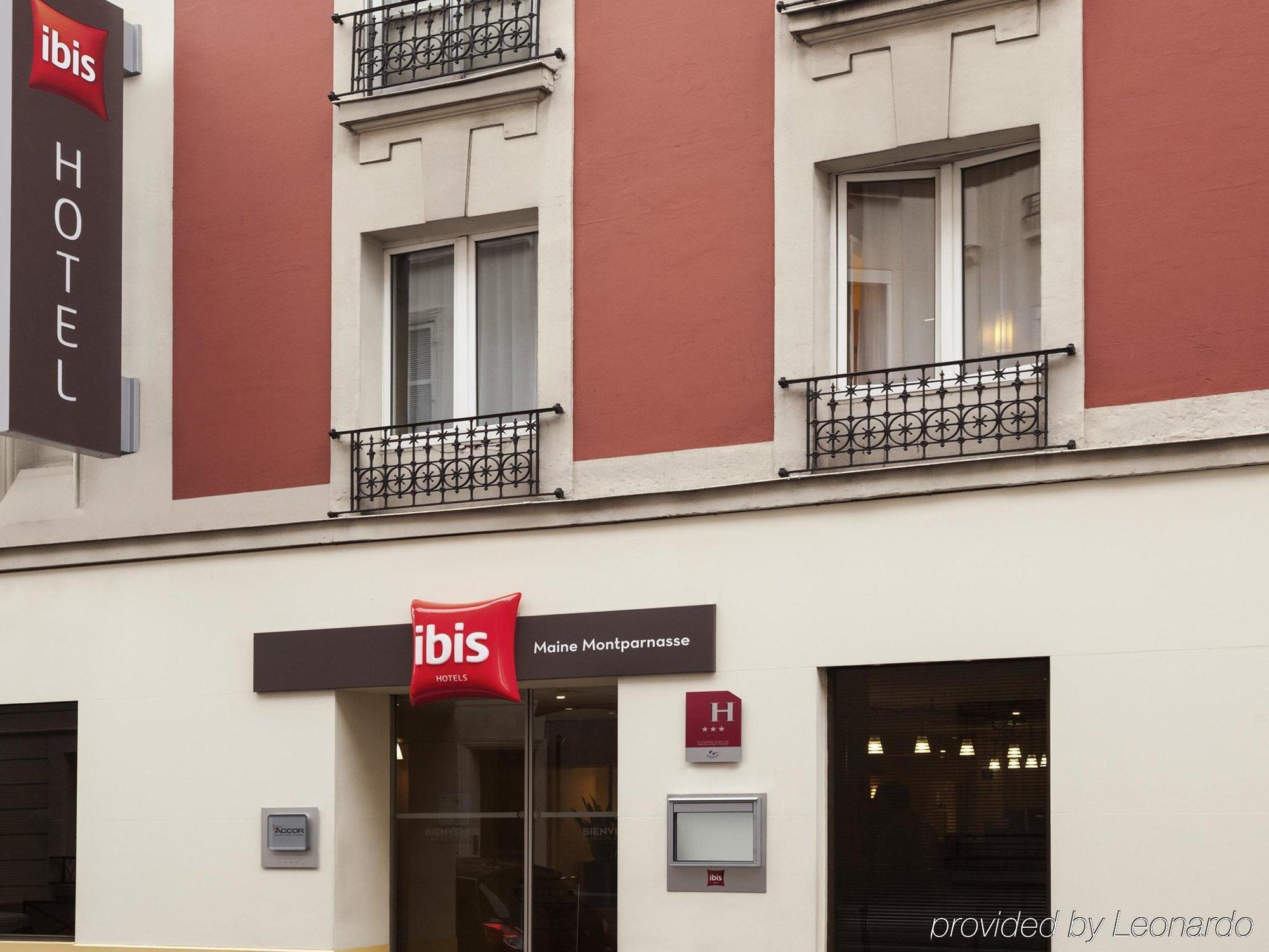 Ibis Maine Montparnasse Hotel Paris Exterior foto