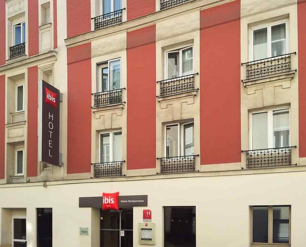 Ibis Maine Montparnasse Hotel Paris Exterior foto